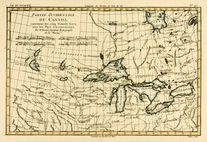 Canada Occidentale, comprese le Cinque Grandi Laghi, da 